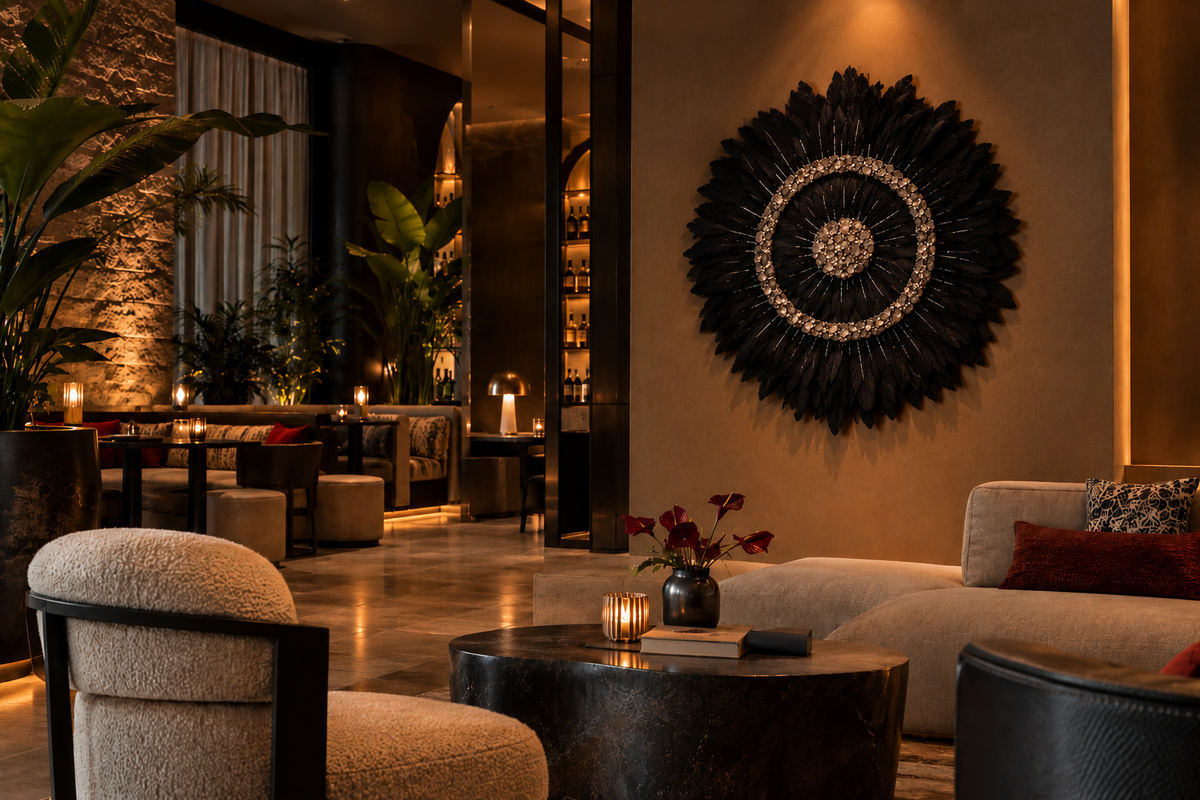 Boutique Hotels & Lounges - Honey & Papa Installation